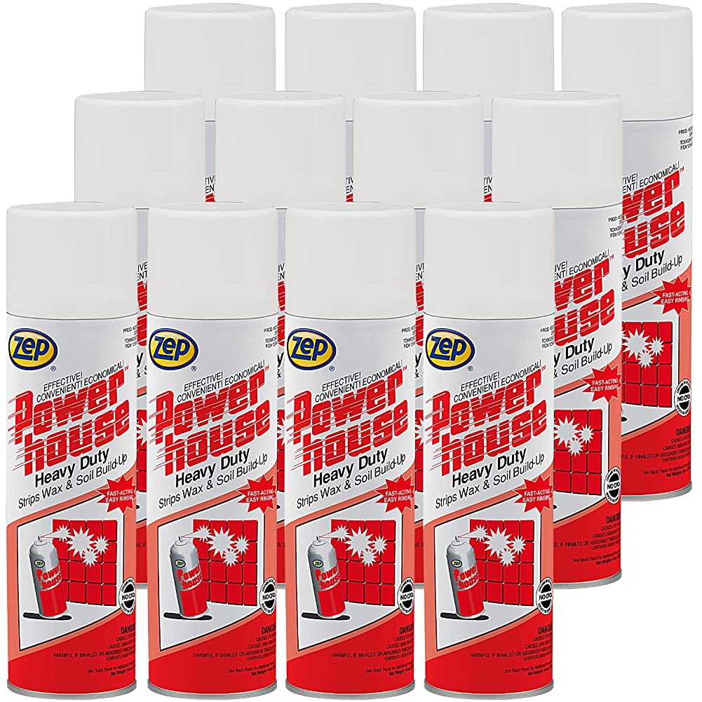 Zep Powerhouse Heavy-Duty Cleaner 18 Oz Aerosol 28201 (Pack of 2)